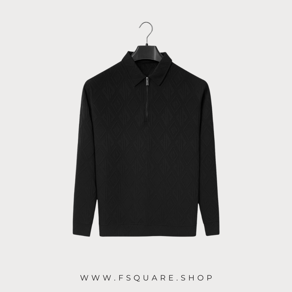 FSquare Signature Textured Sweatshirt