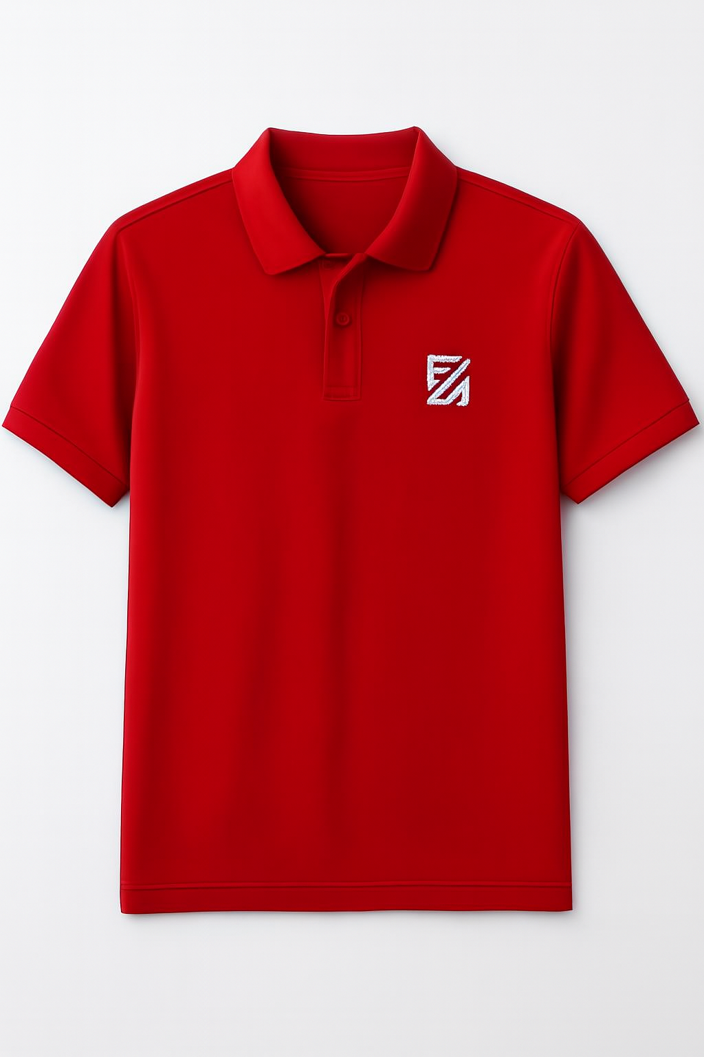 Classic Black Polo T-Shirt with Embroidered Logo