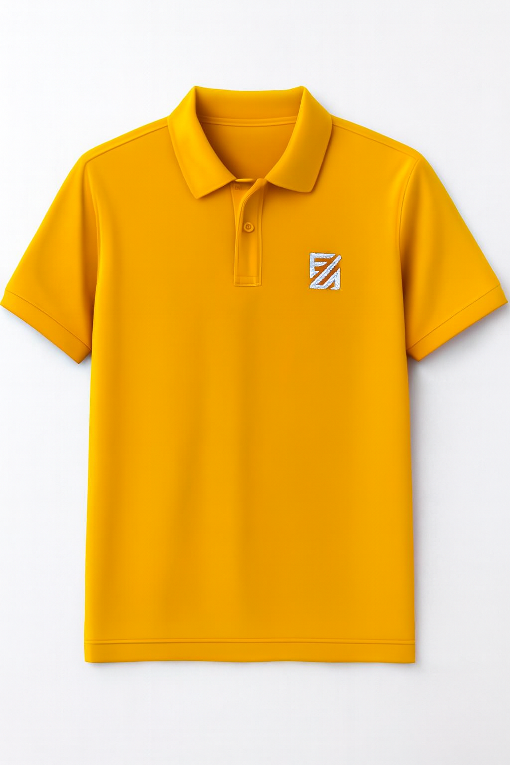 Classic Black Polo T-Shirt with Embroidered Logo